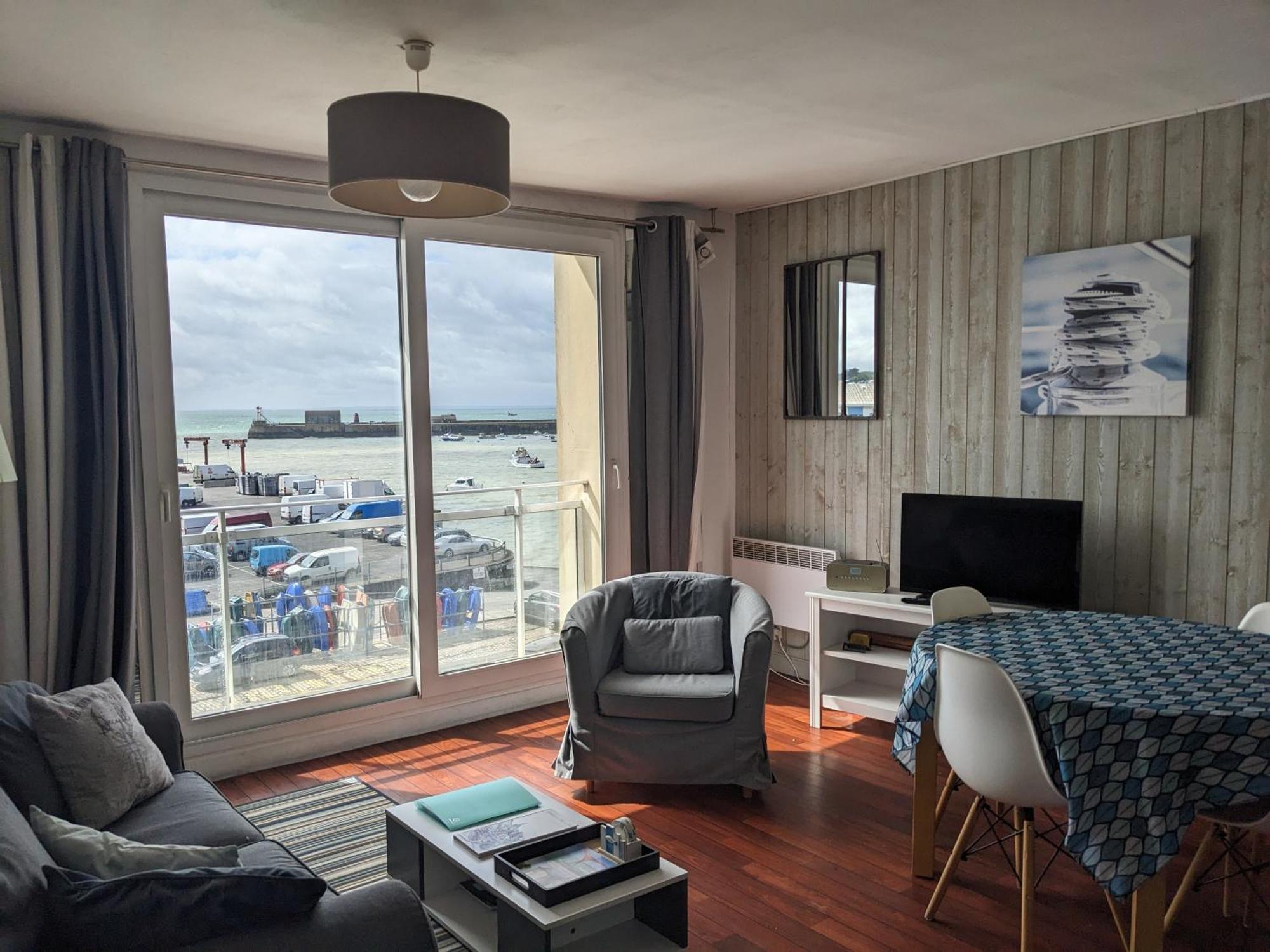 Apartamento La Vigie Sur Le Port Granville Exterior foto