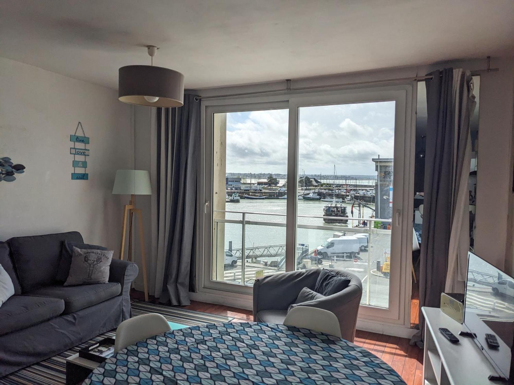 Apartamento La Vigie Sur Le Port Granville Exterior foto